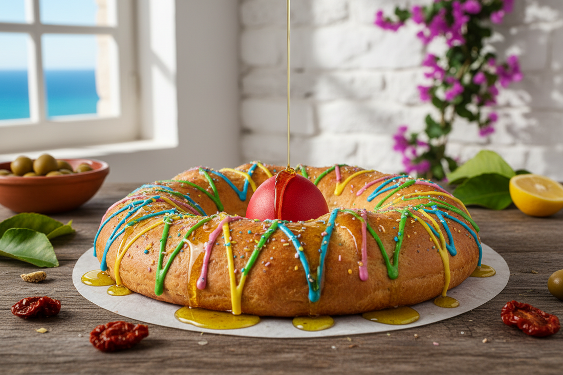 Dolci tipici pasquali con olio EVO