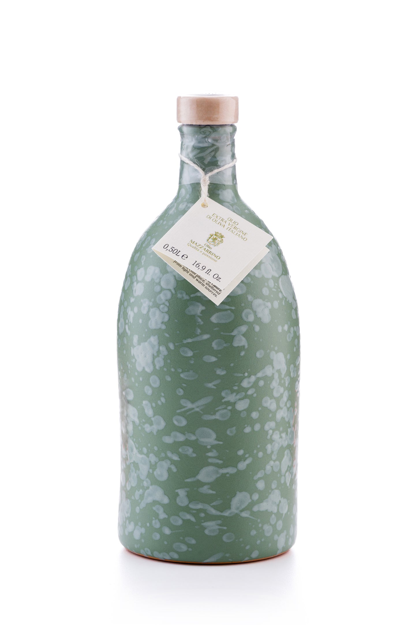 Olio in orcio di terracotta dipinto a mano