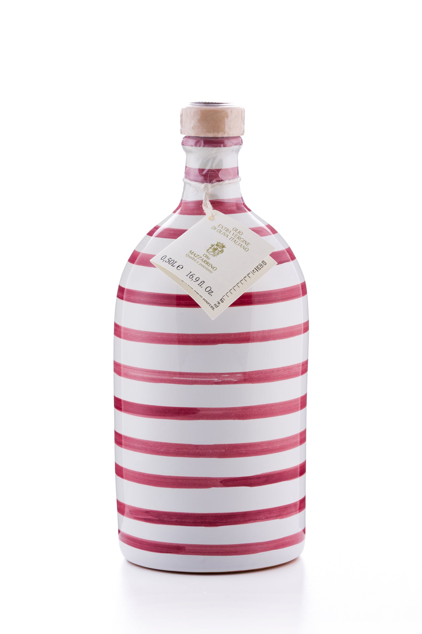 Olio in orcio di terracotta dipinto a mano
