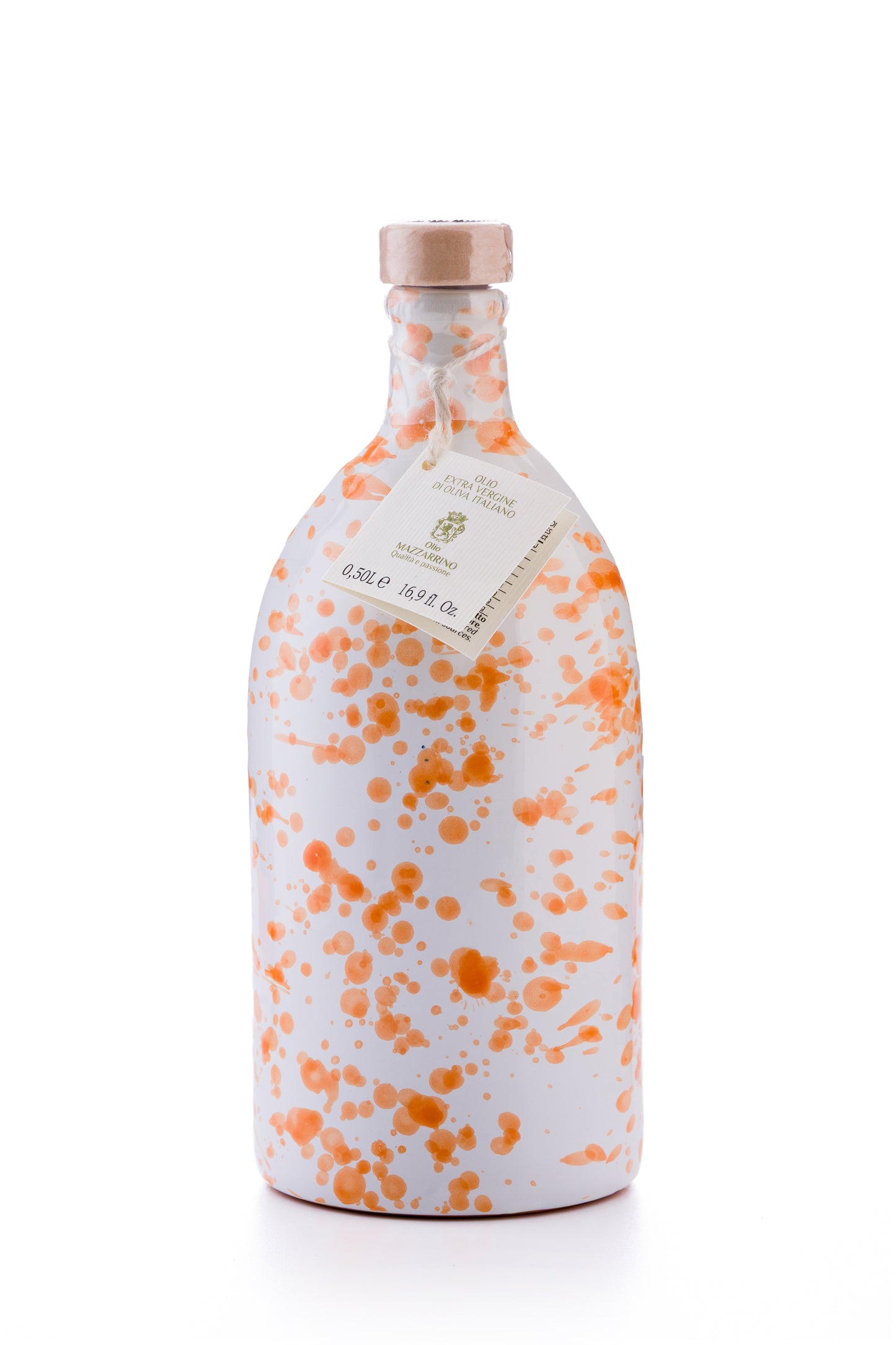 Olio in orcio di terracotta dipinto a mano