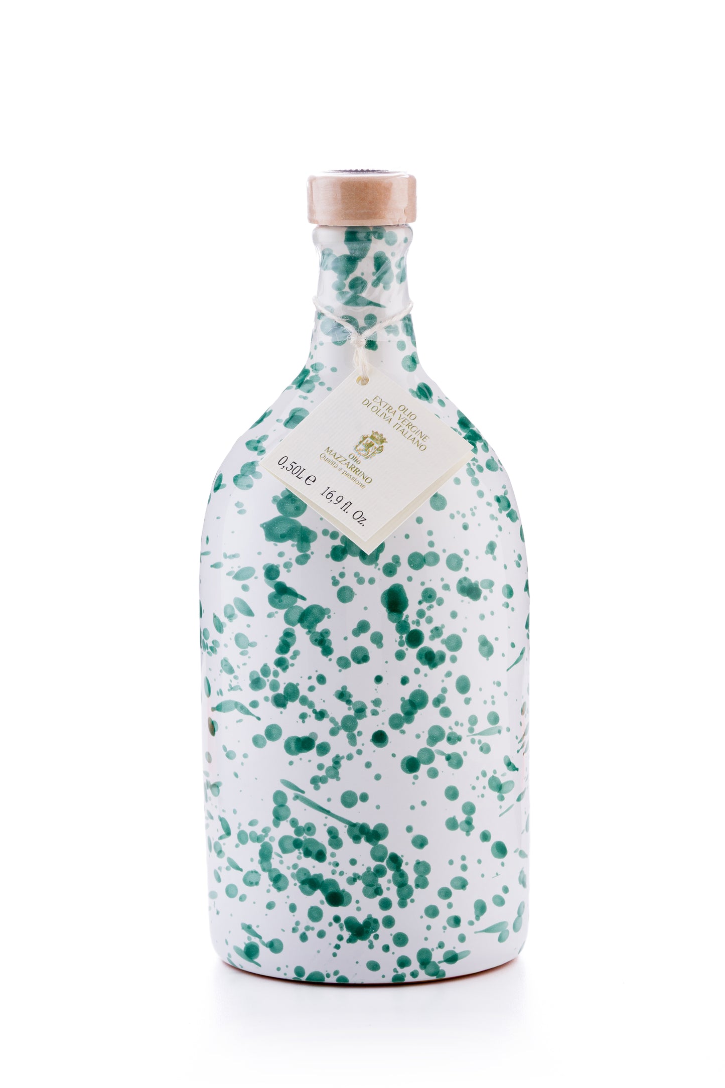 Olio in orcio di terracotta dipinto a mano