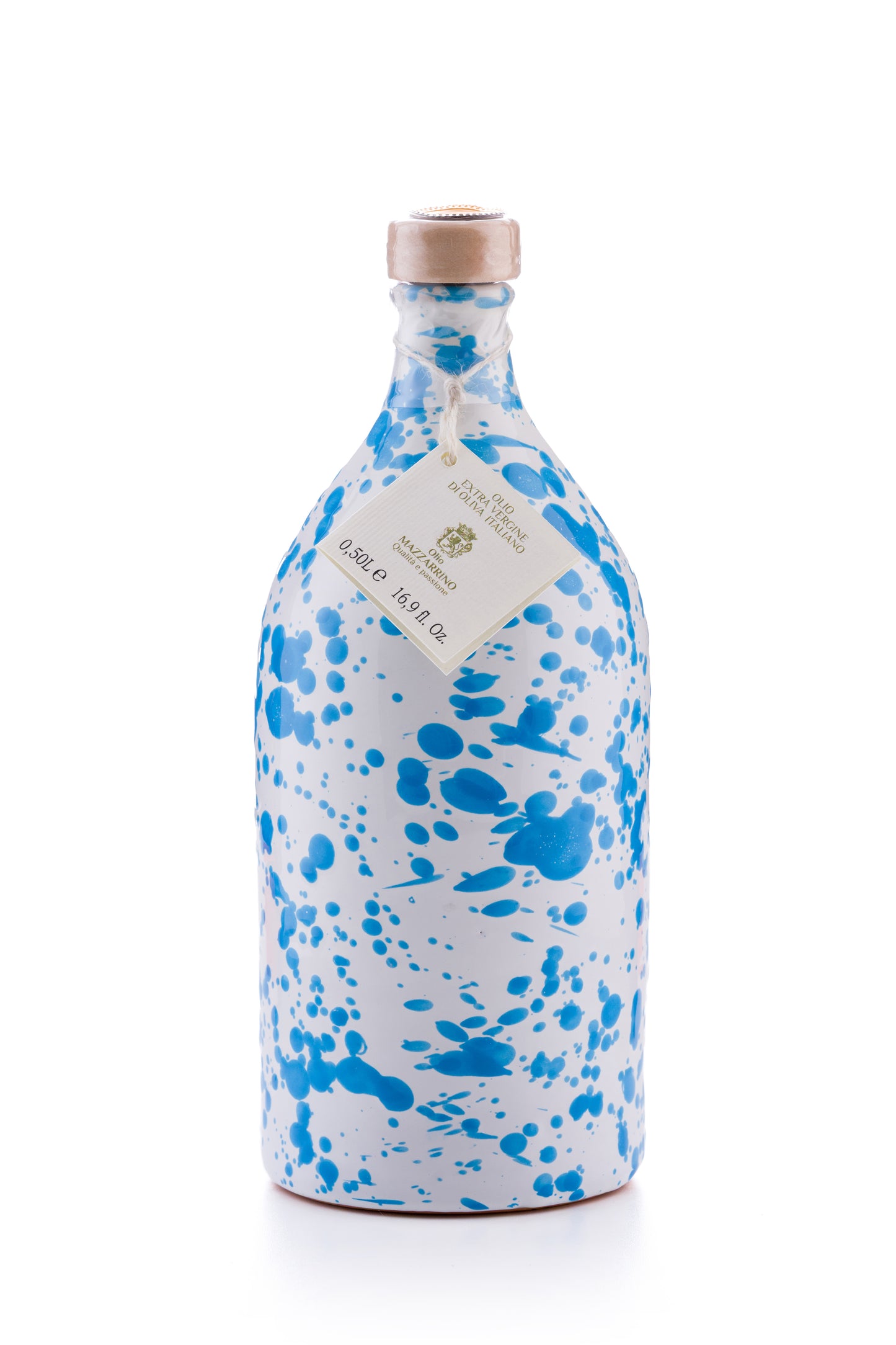 Olio in orcio di terracotta dipinto a mano
